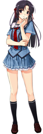 画像ギャラリー No.006のサムネイル画像 / 「水平線まで何マイル？ -ORIGINAL FLIGHT-」が12月20日に発売。PSP版独自のヒロインとなる香椎真澄が登場するほか，新規ストーリーなどを追加