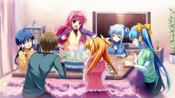 画像ギャラリー No.004のサムネイル画像 / 姉俺妹妹妹＋幼馴染，女の子しかいない家族の一員に。PSP用ソフト「恋愛0キロメートル Portable」が2012年冬に発売
