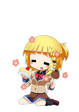 画像ギャラリー No.001のサムネイル画像 / ヒム○ックならぬ「氷室屋ロック」!?　「恋愛0キロメートル Portable」昇格ヒロインの氷室屋 灰が歌う挿入歌にフォーカスしたムービーが公開