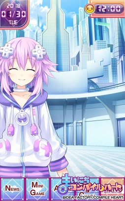 画像ギャラリー No.006のサムネイル画像 / 「まいにちコンパイルハート」，アイドル衣装の追加と新たな背景＆BGMセットが登場