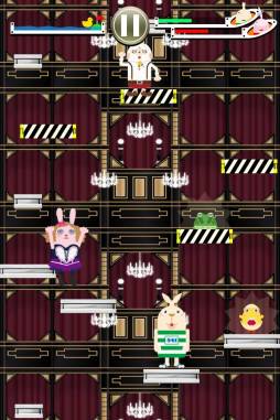 画像ギャラリー No.003のサムネイル画像 / Android向け「アムロッチ・ウサビッチJUMP!」がYahoo!マーケットで配信中