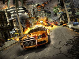 画像ギャラリー No.014のサムネイル画像 / Xbox 360版「Zombie Driver HD」が配信中。街を占拠したゾンビ達を倒しまくって生存者を救出しよう