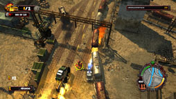 画像ギャラリー No.020のサムネイル画像 / Xbox 360版「Zombie Driver HD」が配信中。街を占拠したゾンビ達を倒しまくって生存者を救出しよう
