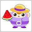 画像ギャラリー No.010のサムネイル画像 / 「ちょこっとファーム」,期間限定イベント“ようこそスイカパークへ”が開催中