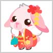 画像ギャラリー No.012のサムネイル画像 / 「ちょこっとファーム」，かわいい動物を捕まえるイベント“うさぎ神社のお正月♪”開催中