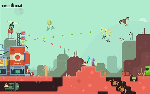 画像ギャラリー No.001のサムネイル画像 / キュー・ゲームス，PC向け新作タイトル「PixelJunk 1-6」の開発ブログを公開
