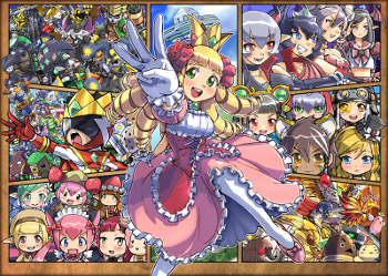 画像ギャラリー No.010のサムネイル画像 / 「ケリ姫スイーツ」，敵に応じて武器を使い分ける覚醒職「武器商人」が登場