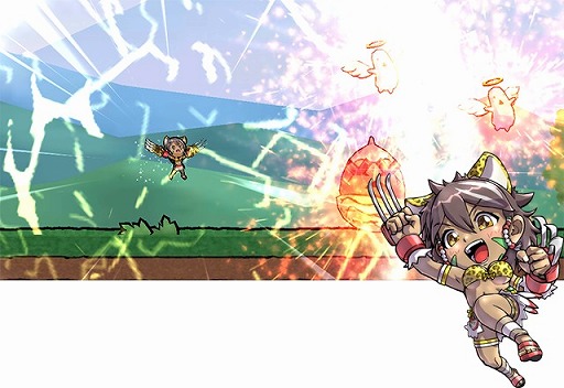 画像ギャラリー No.001のサムネイル画像 / 「ケリ姫スイーツ」，敵を麻痺させるほどの咆哮を放つ新メンバー「あられ（野生児）」が登場