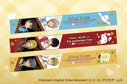 画像ギャラリー No.014のサムネイル画像 / 「ときレス」，「3 Majesty × X.I.P. LIVE -5th Anniversary Tour in Sanrio Puroland-」のグッズ情報を公開