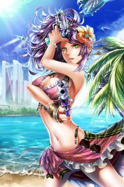 画像ギャラリー No.008のサムネイル画像 / 「スターギャラクシー」，毎日ログインして水着姿の士官を手に入れよう