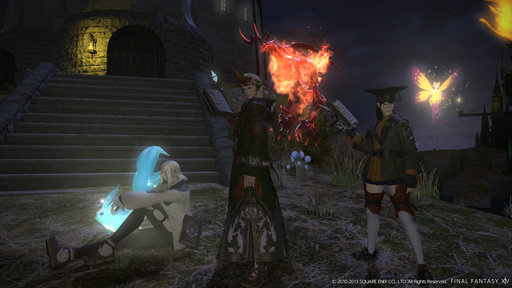 画像ギャラリー No.008のサムネイル画像 / ［E3 2013］「新生FFXIV」の新ジョブ「学者」は，フェアリーと共に戦うヒーラータイプに