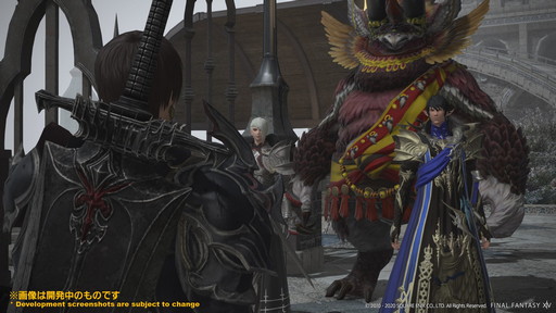 画像ギャラリー No.062のサムネイル画像 / 「FFXIV」パッチ5.4で，マウントも使えるID内の「自由探索」が登場。PS4版のPS5動作状況にも言及された「第60回PLL」のレポートをお届け