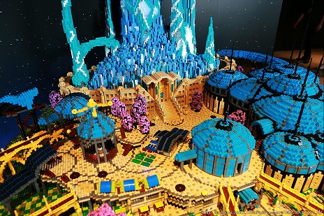 画像ギャラリー No.009のサムネイル画像 / Web展示会「幻想絶景展- FINAL FANTASY XIV Artwork Exhibition -」が公開。東大LEGO部OBによるブロックアートやコラボスタンプも登場