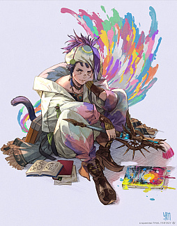 画像ギャラリー No.012のサムネイル画像 / 「ファイナルファンタジーXIV：黄金のレガシー」の新ジョブは“ピクトマンサー”。女性ロスガルの姿も明らかに