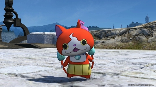 画像ギャラリー No.008のサムネイル画像 / 「FFXIV」×「妖怪ウォッチ」コラボイベント“エオルゼア大集合だニャン！”が本日スタート。新たに妖怪ウォッチ仕様のポートレート教材が登場