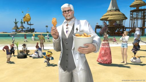 画像ギャラリー No.002のサムネイル画像 / 「FFXIV」×ケンタッキー・フライド・チキン，第2弾を6月10日に開始。コラボ商品購入でエモート「フライドチキンを食べる」が入手できる