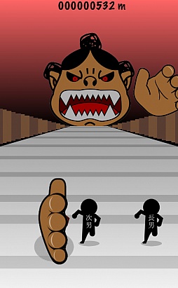 画像ギャラリー No.007のサムネイル画像 / 母の手は温かく，時に痛い。iOS向けアクション「母ちゃんの奴隷」を紹介する「（ほぼ）日刊スマホゲーム通信」第166回