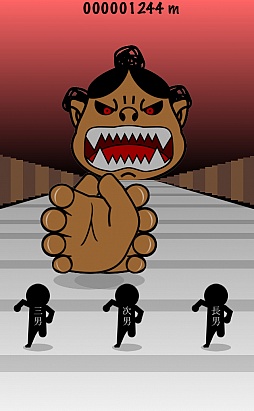 画像ギャラリー No.008のサムネイル画像 / 母の手は温かく，時に痛い。iOS向けアクション「母ちゃんの奴隷」を紹介する「（ほぼ）日刊スマホゲーム通信」第166回