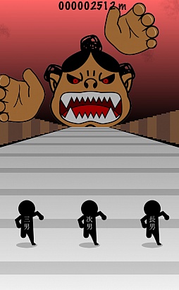 画像ギャラリー No.009のサムネイル画像 / 母の手は温かく，時に痛い。iOS向けアクション「母ちゃんの奴隷」を紹介する「（ほぼ）日刊スマホゲーム通信」第166回