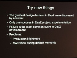 画像ギャラリー No.006のサムネイル画像 / ［GDC 2013］他人の物を奪うのは人間の自然な感情だ。過酷なサバイバルが体験できる「DayZ」開発意図を，制作者Dean Hall氏が語る