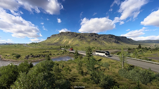 画像ギャラリー No.001のサムネイル画像 / 「Euro Truck Simulator 2」，美しい自然に囲まれたアイスランドの拡張マップを追加するDLC“Euro Truck Simulator 2 - Iceland”を発表