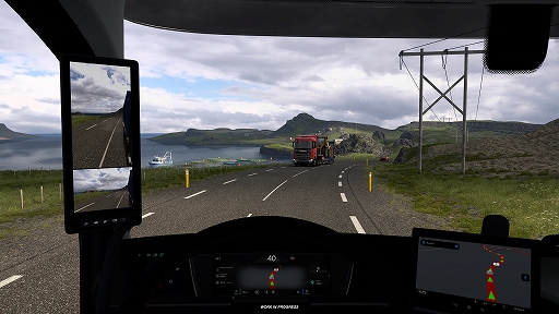 画像ギャラリー No.002のサムネイル画像 / 「Euro Truck Simulator 2」，美しい自然に囲まれたアイスランドの拡張マップを追加するDLC“Euro Truck Simulator 2 - Iceland”を発表