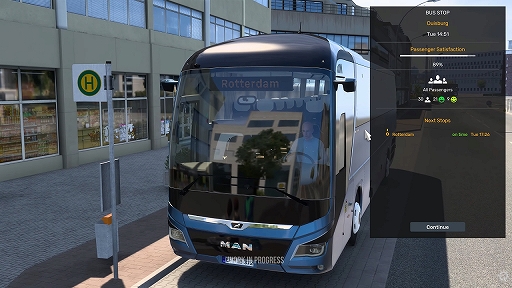 画像ギャラリー No.002のサムネイル画像 / 「Euro Truck Simulator 2」，長距離旅客バスを導入する最新DLC「Coaches」のゲームプレイ映像を初公開