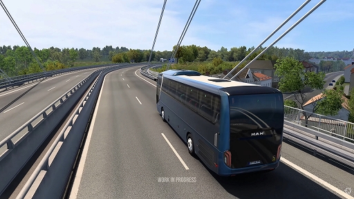 画像ギャラリー No.004のサムネイル画像 / 「Euro Truck Simulator 2」，長距離旅客バスを導入する最新DLC「Coaches」のゲームプレイ映像を初公開