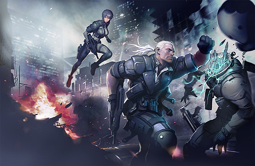 画像ギャラリー No.006のサムネイル画像 / FPS「攻殻機動隊ONLINE（仮）」＆アニメ「攻殻機動隊ARISE」の発表会詳報。Neopleが開発するゲーム版“攻殻”はS.A.C.がベース