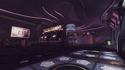 画像ギャラリー No.013のサムネイル画像 / 「攻殻機動隊S.A.C. ONLINE」のアップデート情報を伝えるべく，公安9課オペレーター姿のグラビアアイドル・忍野さらさんが編集部にやって来た