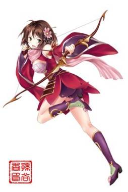 画像ギャラリー No.001のサムネイル画像 / 「三国志外伝」孫尚香＆貂蝉のキャラクターデザインと，戦闘システムを公開