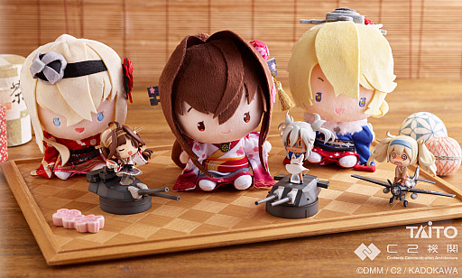 画像ギャラリー No.004のサムネイル画像 / 「艦これ」，オンラインくじ“ARくじアタルス”に，おめかし艦娘と装備の妖精さんのフィギュアが登場