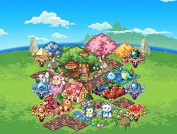 画像ギャラリー No.002のサムネイル画像 / 育成ゲーム「ぷちココ　光とたまごと聖なる樹」のサービスがMobageで開始