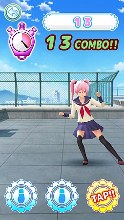 画像ギャラリー No.004のサムネイル画像 / 行こうぜ，反復横跳びの向こう側へ……。スマートフォン向けタップゲーム「はんぷく!!」を紹介する「（ほぼ）日刊スマホゲーム通信」第212回