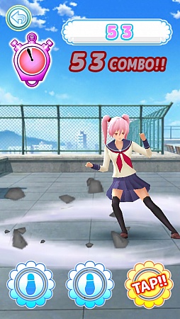 画像ギャラリー No.005のサムネイル画像 / 行こうぜ，反復横跳びの向こう側へ……。スマートフォン向けタップゲーム「はんぷく!!」を紹介する「（ほぼ）日刊スマホゲーム通信」第212回