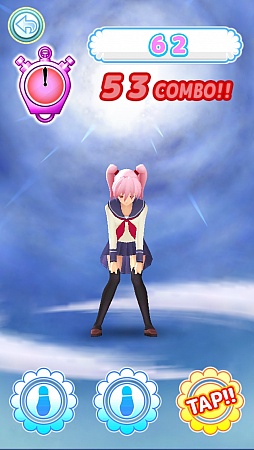 画像ギャラリー No.007のサムネイル画像 / 行こうぜ，反復横跳びの向こう側へ……。スマートフォン向けタップゲーム「はんぷく!!」を紹介する「（ほぼ）日刊スマホゲーム通信」第212回