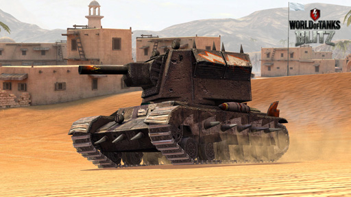 画像ギャラリー No.001のサムネイル画像 / 「World of Tanks Blitz」，オリジナル戦車 「The Smasher」が登場