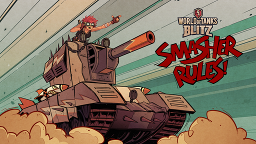 画像ギャラリー No.002のサムネイル画像 / 「World of Tanks Blitz」，オリジナル戦車 「The Smasher」が登場