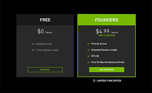 画像ギャラリー No.001のサムネイル画像 / NVIDIA，北米と欧州で「GeForce NOW」の正式サービスを開始。有料プランは月額4.99ドル