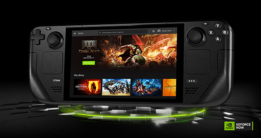 画像ギャラリー No.002のサムネイル画像 / 最強の携帯ゲーム環境が欲しいなら，Steam Deck＋GeForce NOWを試すべき。ゲームのインストール不要で楽しめる