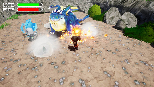 画像ギャラリー No.005のサムネイル画像 / ゲーム制作コンテスト「第17回UE4ぷちコン」，受賞者が発表に