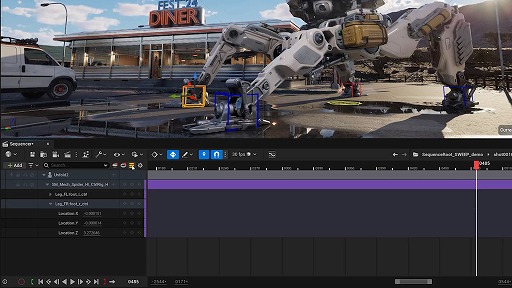 画像ギャラリー No.005のサムネイル画像 / 「Unreal Engine 5.5」正式リリース。直感的なアニメーション制作機能やLumenのパフォーマンス向上，モバイル開発向けの追加機能など
