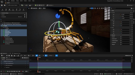 画像ギャラリー No.006のサムネイル画像 / 「Unreal Engine 5.5」正式リリース。直感的なアニメーション制作機能やLumenのパフォーマンス向上，モバイル開発向けの追加機能など