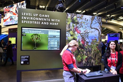 画像ギャラリー No.014のサムネイル画像 / ［GDC 2023］Unityブースは裸眼立体視機能を搭載したノートPCの展示などで大盛況