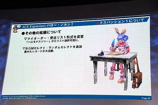 画像ギャラリー No.006のサムネイル画像 / [TGS 2013]第1弾アップデートの詳細や「AKIBA’S TRIP2」とのコラボ情報も発表された「ラグナロク オデッセイ エース」ステージをレポート
