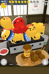 画像ギャラリー No.008のサムネイル画像 / 「もっと！ぴよ盛り」，新ステージとして「スイカ編」と「たこ焼き編」が登場