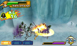 画像ギャラリー No.011のサムネイル画像 / 「獣電戦隊キョウリュウジャー ゲームでガブリンチョ!!」キョウリュウゴールドの参戦が決定。「獣電池」に関連したゲームシステムの概要も公開に