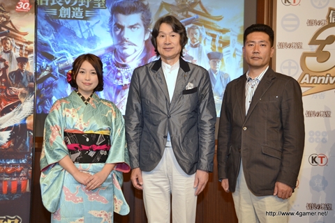画像ギャラリー No.032のサムネイル画像 / 30周年記念「信長の野望」最新作発表会をレポート。 シリーズ最新作「信長の野望・創造」をはじめ，30周年を記念したさまざまな事業が発表