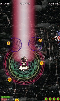 画像ギャラリー No.005のサムネイル画像 / スマホゲーム初期の名作。Android向けシューティング「魔砲大戦」を紹介する「（ほぼ）日刊スマホゲーム通信」第249回