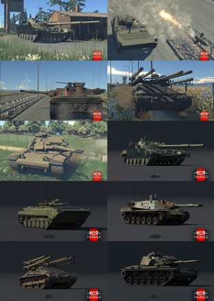 画像ギャラリー No.003のサムネイル画像 / 「War Thunder」，アップデート1.71「New E.R.A.：新時代」の情報が公開。「複合装甲」や「爆発反応装甲」を装備したランク6の車両が登場